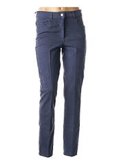 Pantalon slim bleu VIRGINIA BLU' pour femme seconde vue