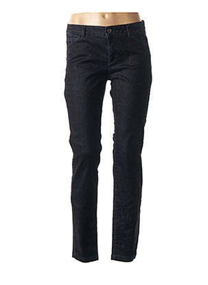 Pantalon slim taille normale bleu MAYJUNE femme