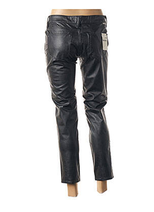 Pantalon 7/8 stretch taille basse noir FIVE femme