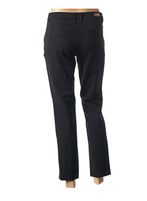 Pantalon 7/8 stretch taille basse noir MAYJUNE femme