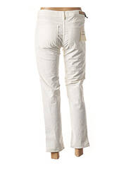 Pantalon 7/8 blanc FIVE pour femme seconde vue