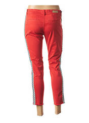 Pantalon 7/8 rouge FIVE pour femme seconde vue