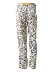 Pantalon beige FIVE pour femme seconde vue