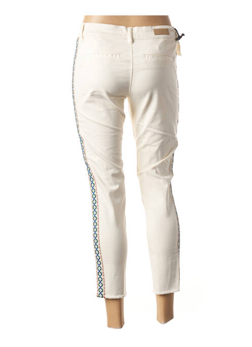 Pantalon 7/8 blanc FIVE pour femme