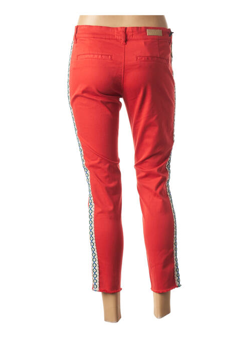 Pantalon 7/8 rouge FIVE pour femme