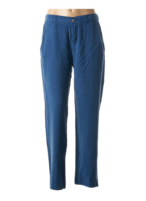 Pantalon droit bleu FIVE pour femme