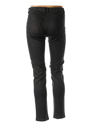 Pantalon slim taille normale noir MAYJUNE femme