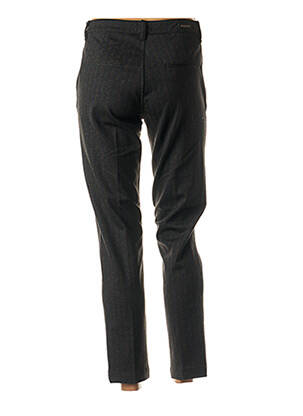 Pantalon 7/8 stretch taille normale noir MAYJUNE femme