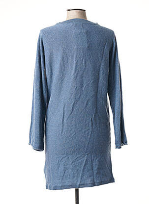 Robe pull resserrée sur le bas manches longues bleu NOTSHY femme