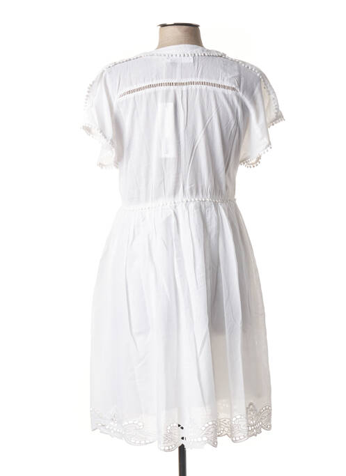 Robe mi-longue blanc NOTSHY femme