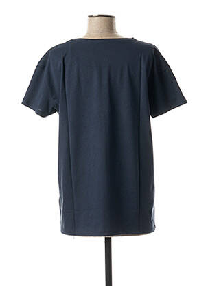 T-shirt imprimé fantaisie manches courtes bleu MAYJUNE femme