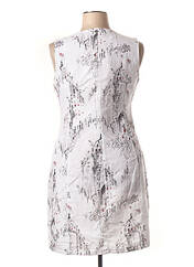 Robe mi-longue blanc MALOKA pour femme seconde vue