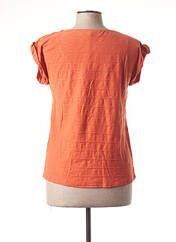 T-shirt orange LILY & ME pour femme seconde vue