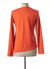T-shirt orange MADO ET LES AUTRES pour femme seconde vue