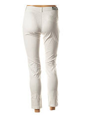 Pantalon 7/8 blanc WALTRON pour femme seconde vue