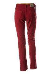 Pantalon slim rouge WALTRON pour femme seconde vue