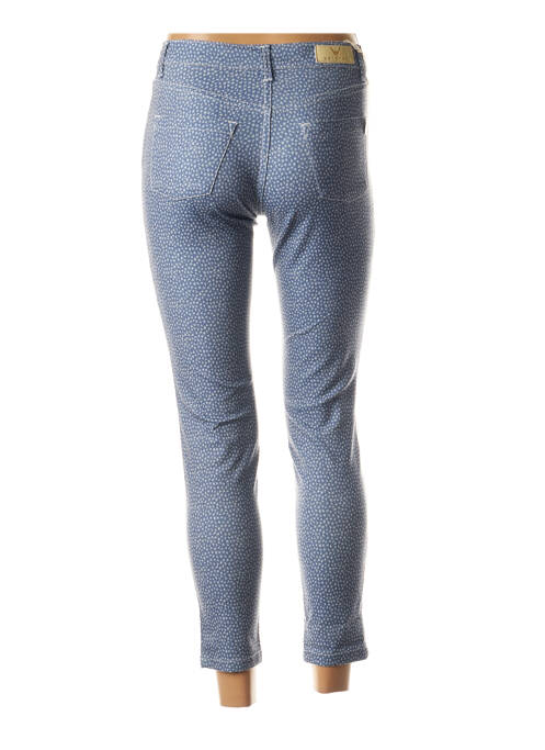 Pantalon 7/8 bleu WALTRON pour femme