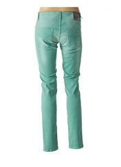 Jeans coupe slim vert GLÜEN pour femme seconde vue