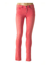 Jeans skinny rouge IKKS pour femme seconde vue