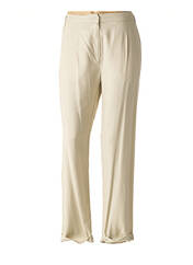 Pantalon droit beige IKKS pour femme seconde vue