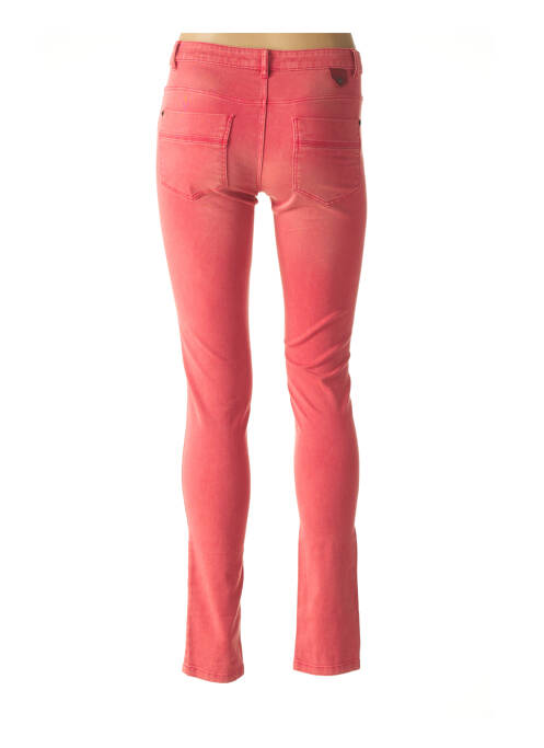 Jeans skinny rouge IKKS pour femme
