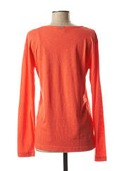 T-shirt orange ONE STEP pour femme seconde vue