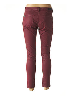 Pantalon slim stretch taille normale violet ONE STEP femme