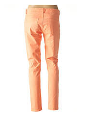 Pantalon slim orange ONE STEP pour femme seconde vue