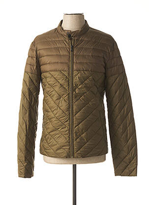 Doudoune poches sans capuche vert IKKS homme