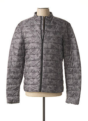 Doudoune poches sans capuche gris IKKS homme
