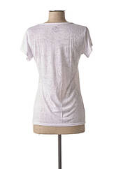 T-shirt blanc T-SKOPE pour femme seconde vue