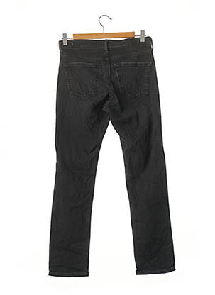 Jeans coupe droite stretch taille normale noir ABERCROMBIE & FITCH homme