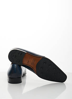 Derbies tissage satiné bleu MINELLI homme