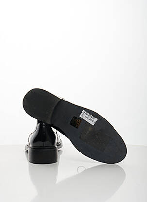 Mocassins tissage satiné talon plat jusqu'à 3cm noir MINELLI femme