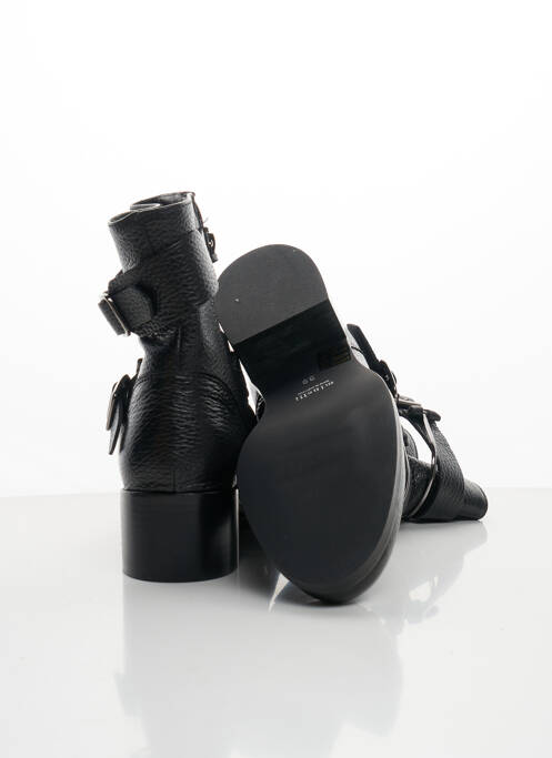 Bottines/boots matière lisse talon de 4 à 6cm noir MINELLI femme