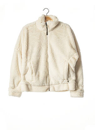 Blouson effet matière satinée beige COLUMBIA femme