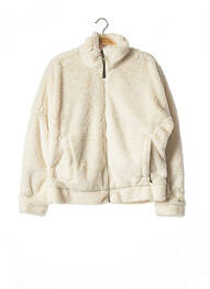 Blouson effet matière satinée beige COLUMBIA femme