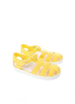 Sandales/Nu pieds jaune SARENZA pour fille