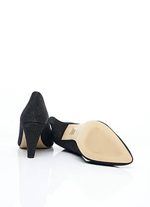 Escarpins type de semelle amortissante talon de 7 à 9cm noir GEORGIA ROSE femme
