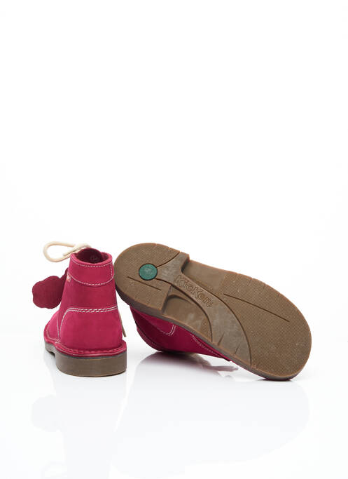 Bottines/boots voute plantaire rose KICKERS fille