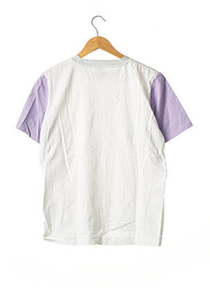 T-shirt coupe droite manches courtes blanc MONOPRIX femme