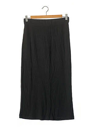Jupe longue coupe droite noir RAILS femme