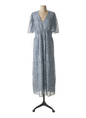 Robe longue bleu AN' GE pour femme seconde vue