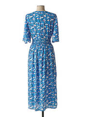 Robe mi-longue bleu AN' GE pour femme seconde vue