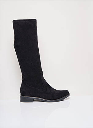 Bottes talon plat jusqu'à 3cm noir CAPRICE femme
