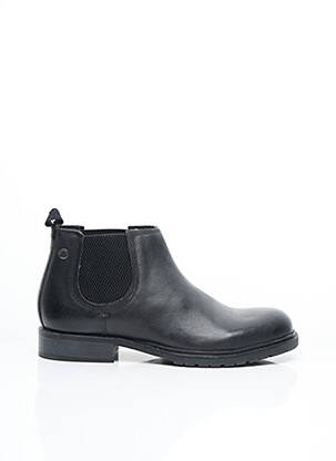 Bottines/Boots noir BASE LONDON pour homme