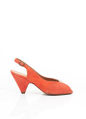 Sandales/Nu pieds orange SCHMOOVE pour femme seconde vue