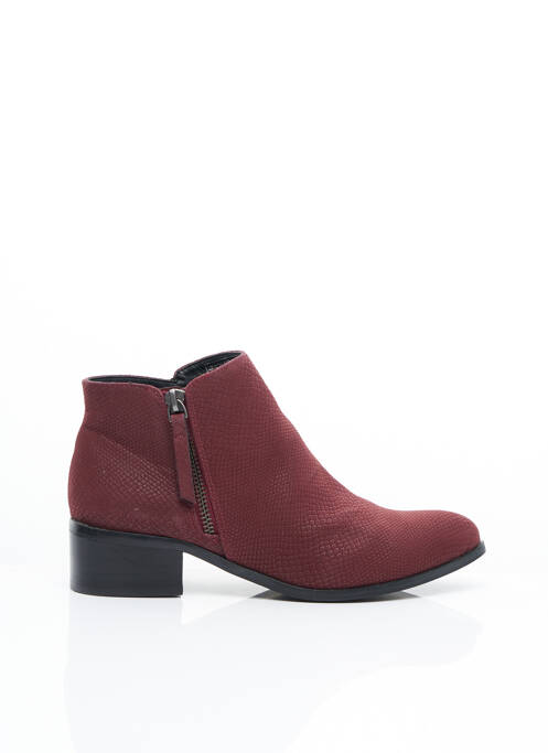 Bottines/Boots rouge VERO MODA pour femme