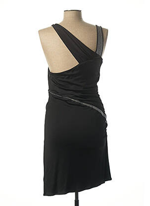 Robe courte sans manche sans manche noir C'N'C femme