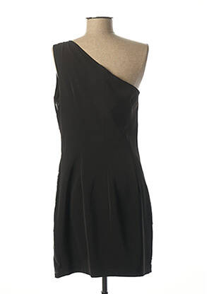 Robe courte coupe cintrée noir VERSUS femme